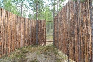 Mikael Hansen: 'North Passage', 2012 Outdoor Installation, Landscape. A safe open room to view the landscape in Lapland - the north of Finland  ...