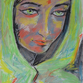 Portrait On Cardboard, Milen Boqnov