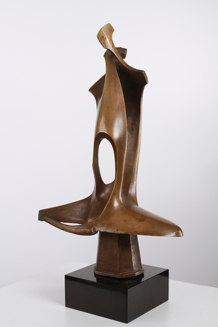 Mircea Puscas  ' DUET', created in 2001, Original Sculpture Bronze.