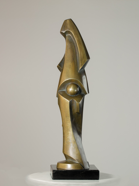 Mircea Puscas  'Leda Entering The River', created in 2003, Original Sculpture Bronze.