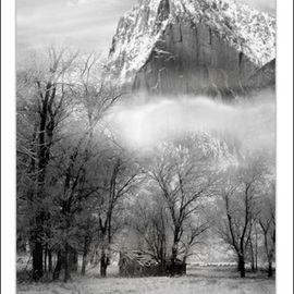 Longs Peak In Winter By Russell Hansen
