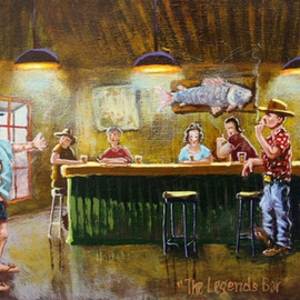 The Legends Bar By Michael Jones
