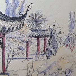 Lingering Garden, Suzhou By Michelle Mendez