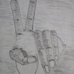 a hand with a sixth finger By Alexander Kwesi