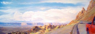 Steven Gordon: 'Four Corners', 2016 Pastel, Landscape. Road down from Sedona, AZ...