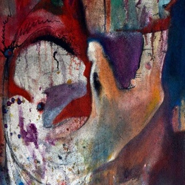 Marcin Zawada Artwork Flowering awareness, 2012 Oil Painting, Psychology