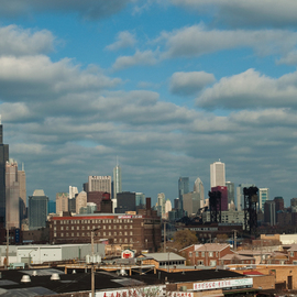 Chicago Industry Skyline By Nancy Bechtol