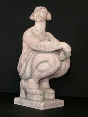 Natalia Shapira: 'Bird Has Flown ', 2003 Ceramic Sculpture, Figurative.  Classic Sculpture ...