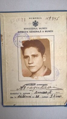 Neagu Mircea: 'my ex father neagu mihai', 1950 Black and White Photograph, Other. My Ex Father Neagu Mihai in Year 1944 in Bucharest , Born in 23 November 1924 in Thernowitz , and Dead in 18 April 1988 in Bucharest . ...