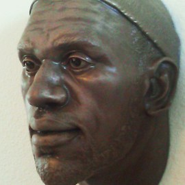 LeBron James Bronze Resin Sculpture By Nebel Luccion