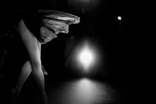 Yulia Nak: 'Butterfly  Russian Ballet ', 2017 Black and White Photograph, Undecided. ballet, dance, night, black white, theater ...
