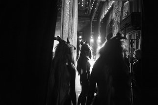 Yulia Nak: 'iv russian ballet', 2016 Black and White Photograph, Dance. Dance, black white, theater...