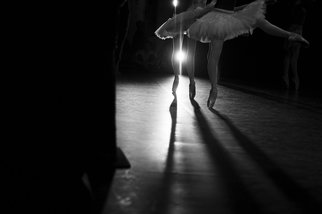 Yulia Nak: 'swans', 2016 Black and White Photograph, Dance. Dance, black white, theater...