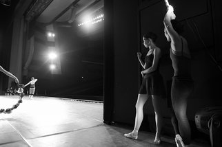 Yulia Nak: 'vii russian ballet', 2016 Black and White Photograph, Dance. Dance, black white, theater...