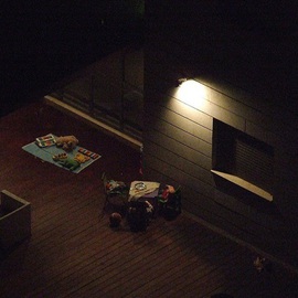 Orly Droval: 'dark', 2010 Color Photograph, Outsider. Artist Description:  night dark home    ...