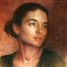 Ron Ogle: 'Katie II', 2006 Oil Painting, Portrait. Artist Description: What we admire about the body is more than just its beautiful shape: it is the radiance of and inner flame which illuminates the body. RODIN   ...