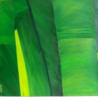 D. K. Osorio: 'We Are The 1 Percent', 2011 Acrylic Painting, Abstract.   green, occupy, one, percent, finger, protest    ...