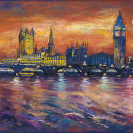 Houses of Parliament By Patricia Clements