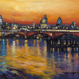 St Pauls Skyline  By Patricia Clements