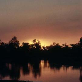 Paula Durbin: 'Zambian Sunset', 2001 Color Photograph, nature. Artist Description: Zambian sunset. A Fresson print.May be printed in other sizes and processes.  ...