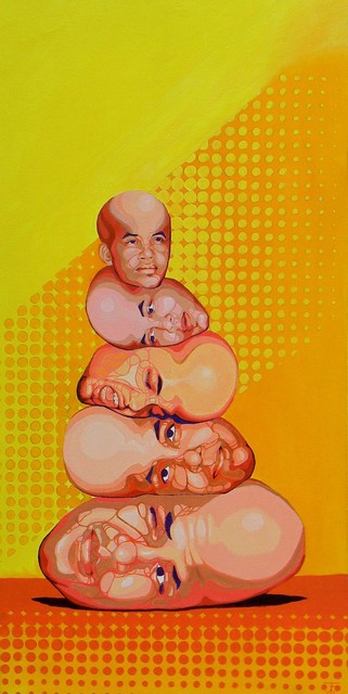 Eduardo Acevedo  'Puntos De Vista', created in 2010, Original Painting Acrylic.