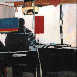 Dimitra Koula: 'Driver', 2009 Oil Painting, Other. Artist Description:  Driver ...