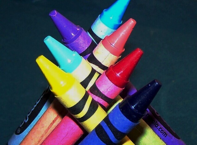 Artist C. A. Hoffman. 'Color Salute' Artwork Image, Created in 2008, Original Drawing Pencil. #art #artist