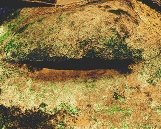C. A. Hoffman: 'Crevice V', 2011 Color Photograph, Abstract Landscape.   This an original photo that has been digitally- enhanced to create an original work of art. All pieces are available in sizes up to 16 x 20 inches.                                                                                                                                                                          ...