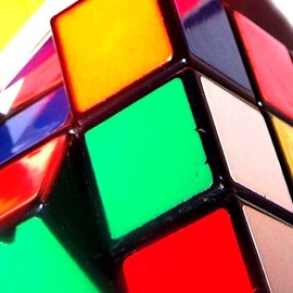 C. A. Hoffman: 'Rubes Delima', 2008 Color Photograph, Abstract. Artist Description:  Part of my rubix cube series created for that special child....