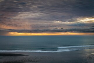 Teodora Motateanu: 'raglan sunset', 2022 Color Photograph, Beach. Raglan Sunset...
