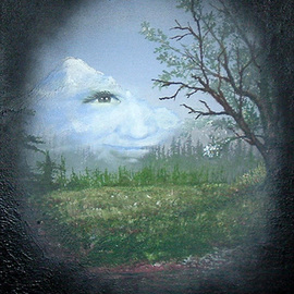 Michael Pickett: 'Tunnel Vision', 2008 Acrylic Painting, Surrealism. 
