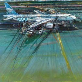 Cargo in airport II By Pierluigi Romani