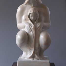 Penko Platikanov: 'Mother with Child', 2014 Other Sculpture, Figurative. 