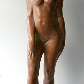 Penko Platikanov: 'Russian Girl ', 2010 Other Sculpture, Figurative. 