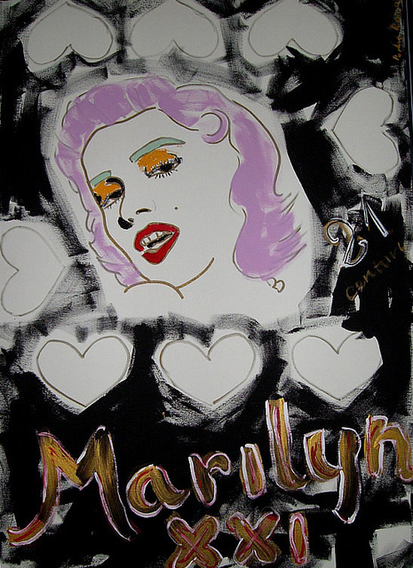 Pedro Ramon Rodriguez Quintana  'Marilyn Tribute', created in 2000, Original Drawing Other.