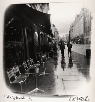 Rachel Schneider: 'London 2', 2002 Black and White Photograph, Cityscape. This image is titled 