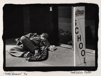 Rachel Schneider: 'London 5', 2002 Black and White Photograph, Cityscape. 