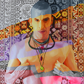Gay Painter Homosexual Art, Raphael Perez  Israeli Painter 