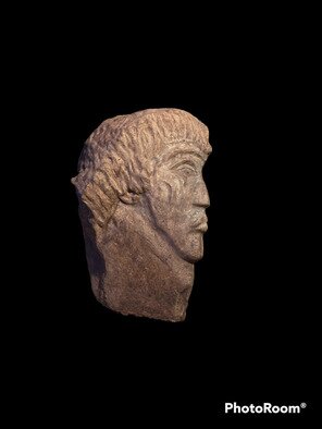 Rebecca Patchett: 'caesar', 2022 Stone Sculpture, History. Carsar head bust, this is an original sculptureI have three different photos of Caesar different sculpture viewsup on website. ...
