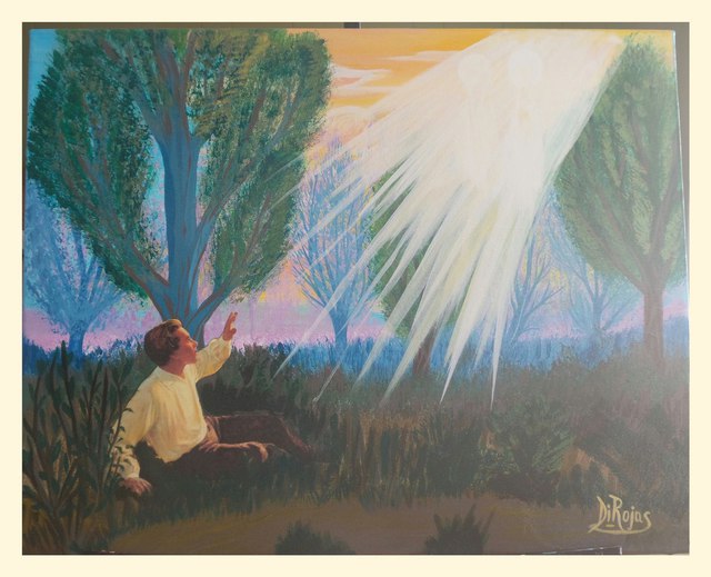 Diana Rojas  'Joseph Smith', created in 2014, Original Painting Acrylic.