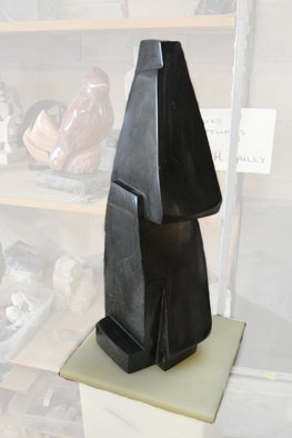 Richard Bailey: 'the nun', 1973 Stone Sculpture, Biblical. This as all my sculptures are done from the heart. ...