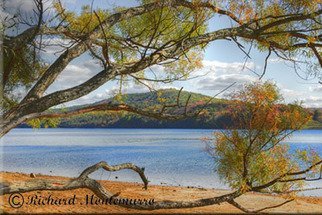 Richard Montemurro: 'Autumn at Round Pond Reservoir', 2008 Other Photography, Landscape.  Digital HDR Photograph of Round Pond Reservoir, ...