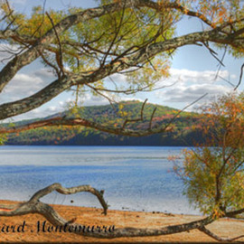 Autumn at Round Pond Reservoir By Richard Montemurro