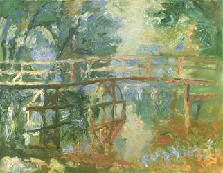 Robert Nizamov: 'Bridge', 2009 Oil Painting, Undecided. Bridge...