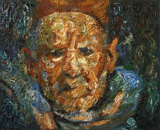 Robert Nizamov: 'Portrait', 2010 Ink Painting, Undecided.  Nizamov Robert, Portrait, 2010, oil on canvas, 90x110cm...