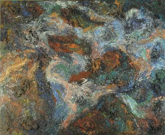 Robert Nizamov: 'Sea Surf', 2001 Oil Painting, Undecided.  Surf ...