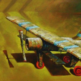 Rodrigo Piedrahita: 'AIRPLAINE', 2010 Oil Painting, Figurative. 
