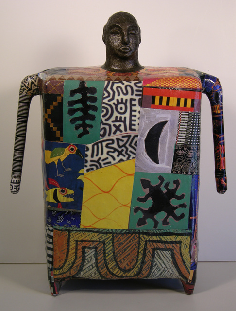 Artist Ron Allen. 'Africa' Artwork Image, Created in 2015, Original Sculpture Ceramic. #art #artist