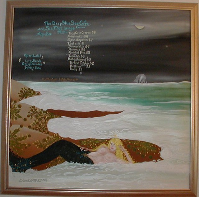 Cathy Dobson  'Apostles Creed', created in 2006, Original Painting Oil.
