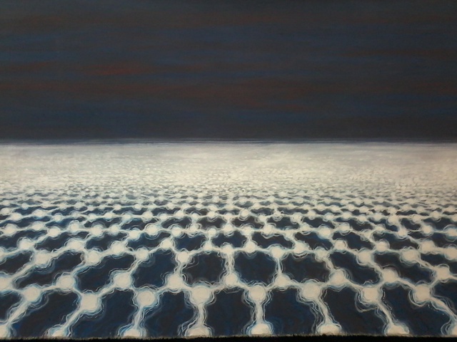 Robert Jessamine  'Dark Matters', created in 2015, Original Painting Oil.